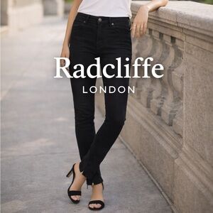Radcliffe London Women's Elegant Black Skinny Jeans